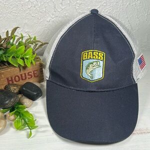 BASS Org Membership BASS Fishing USA Outdoor Fishing Sports Boat Mesh Back Hat